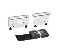 Retenedor de batería de aleación de aluminio 7075 para Traxxas 1:8 Jato 4S 2S / Slash 4X4 LCG/Ford Fiesta ST Rally/Slash 4X4 VXL Ultimate Upgrades - Plata