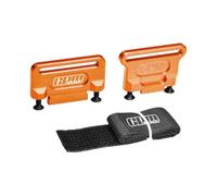 Retenedor de batería de aleación de aluminio 7075 para Traxxas 1:8 Jato 4S 2S / Slash 4X4 LCG/Ford Fiesta ST Rally/Slash 4X4 VXL Ultimate Upgrades - Naranja