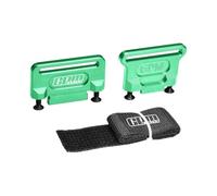 Retenedor de batería de aleación de aluminio 7075 para Traxxas 1:8 Jato 4S 2S / Slash 4X4 LCG/Ford Fiesta ST Rally/Slash 4X4 VXL Ultimate Upgrades - Verde