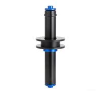 Retenedor de cadena de aluminio con tensor de volante virtual para bicicletas de montaña y carretera, simulador de cubo de casete compatible con eje pasante y liberación rápida