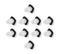 Retenedor de clip de parachoques de nailon blanco para Lexus CT200h ES350 GS350 RX350, para soporte de soporte de sujeción de guardabarros, OE 52197-30040