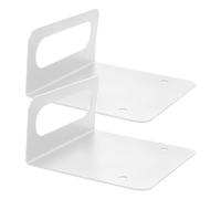 Retenedor de Colchón de Cama 2 Pinzas de Metal en Color Claro | Taladro, Instalación Rápida, para Colchón y Cojines de Sofá, Diseño Antideslizante
