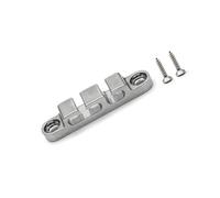 Retenedor de cuerdas de bajo de metal Instalación rápida para cuerdas 2/3 / 4 Diseño práctico Mejora tono sostenido y la jugabilidad Guía de cuerdas para bajo eléctrico