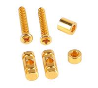 Retenedor de Gua de rbol de Cuerda de Rodillo de Guitarra Elctrica, Reemplazo de Retenedor de Gua de Cuerda de Guitarra Elctrica (Oro