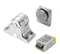 Retenedor electromagnético eficiente para puerta resistente para apartamentos y locales de negocios, cierres silenciosos