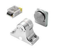 Retenedor electromagnético eficiente para puerta resistente para apartamentos y locales de negocios, cierres silenciosos