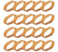 Retenedores de freno de esquí, 20 unidades, retenedor de frenos de esquí de goma, bandas elásticas de freno de esquí, retenedor de freno de correas de esquí, bandas de soporte de freno elásticas de