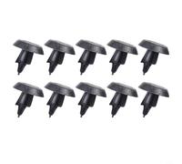 Retenedores de pasador de empuje de cuerpo automático, 7 mm, agujero de ajuste para Toyota para Camry Highlander Corolla para Reiz, cubierta del motor, clips de forro de arco de rueda, negro, 100