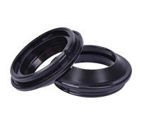 Retenes de aceite y guardapolvos for amortiguadores de horquilla delantera de motocicleta de 33 x 43 x 10,5(2pcs dust seal)