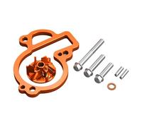 Retenes De Bomba Agua Para Motocicleta Apto para Husqvarna FE 450 FE 501 2017-2024 FC FS 450 2016-2024 FR450 RALLY FE501W enfriador de impulsor de bomba de agua(Orange)