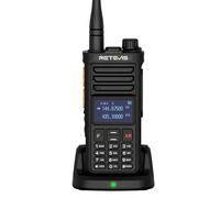 Retevis Ailunce RA89R Radioaficionado, Repetidor Temporal Walkie Talkie Largo Alcance, Control App, Type-C, Am/FM, 2800 mAh Batería, 200 Canales, para Exterior Entusiastas (1 Pieza)