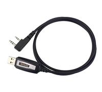 Retevis - Cable de programación USB de 2 pines para radio Retevis H-777 RT1 RT-5R Baofeng UV-5R BF-888S Wouxun TYT Kenwood Walkie Talkies (1 unidad)