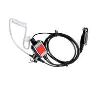 Retevis EA110M Walkie Talkie Auricular IP66 Auricular Impermeable Tubo de Aire Oculto Compatible con Ailunce HD1 Radio DMR HD2 HA1UV RT648 RT29 RT647 Walkie Talkies (1 Pieza)