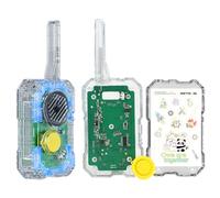 Retevis EZTalk 680 Juguete Educativo, Stem Kit de Ciencias, DIY Walkie Talkie Niños, Juego Creativo, Fomenta la Concentración, Regalo Niños y Niña 6-12 Años (1 Pair)