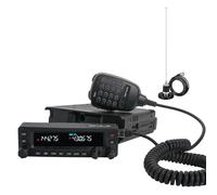 Retevis MA1 Radio Amateur con Antena, Transceptor Móvil con Panel de Control Desmontable, Repetidor Multibanda, Largo Alcance, 2m/70cm/FM/AM, VFO, Radio Amateur para Respuesta a Emergencias (1 Pieza)