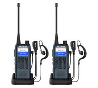 Retevis MateTalk C63 Walkie Talkies con Gestión de Despacho, Pantalla LCD/Alerta por Vibración, 3 Modos de Llamada/SMS, 2200 mAh, Alta Potencia Walkie-Talkie para Oficinas (Paquete de 2)