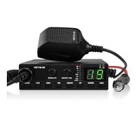 Retevis MB62 Emisora CB, CB Transceptor Móvil Portátil con Reducción | VOX, Señal Fuerte, ASQ/SQ para Sonido Claro, Emergencia 9/19, Mini CB Radio para Camioneros, Am/FM, Furgonetas