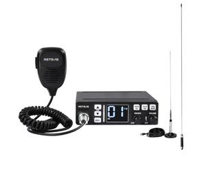 Retevis MB63 CB Emisora, Kit Completo con VOX, en Vehículo Emergencia