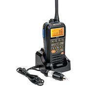 Retevis RM40 Radio VHF Portátil Marina GPS, IP67 Impermeable, Profesional DSC, Bidireccional Flotante, Transceptor para Rescate, Guardacostas (Negro, 1 Pieza)