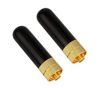 Retevis RT5R Walkie Talkie Antena Corta 5cm, SMA-F Banda Dual VHF/UHF Antena Emisora Compatible con Walkie Talkie Retevis RT5R RT21 RA79 BaoFeng UV-5R UV-5RA BF-888S Kenwood Wouxun HYT TYT(2 pcs)