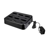 Retevis RT622 Walkie Talkie Cargador, Seis Vías, Cargar 6 Walkies al Mismo Tiempo, Salida de 4.2V, Segura y Eficiente, Múltiple Protección para Retevis RT22 RT622 RB619 Radio de 2 Vías (1 Pcs)