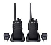 Retevis RT81 Walkie Talkies Profesional, DMR Radio Impermeable IP67, 32 Canales DMR Analógica/Digital Alto Voltaje, 2200mAh Walkie Talkie Largo Alcance para Industria (Negro, 2Pcs)