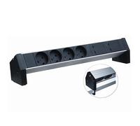 Retex Aluminium Pdu 380X45X45Mm. Table. 4-Way K Outlet+, 785705 (Table. 4-Way K Outlet+)