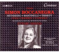 Rethberg - Verdi: Simon Boccanegra (UK Import)
