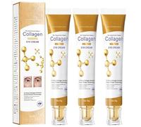 Retinol Anti-Aging Under Eye Cream with Hyaluronic Acid, Vitamin, Niacinamide to Fight Eye Puffiness, Fine Lines, Wrinkles, & Dark Circles (3pcs)