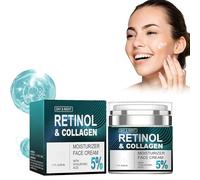 Retinol Anti-Wrinkle Cream, Reafirmante Hidratante Crema Facial con Retinol, Crema Reafirmante Antiarrugas para Mujer, Levanta Y Combate Las Arrugas Reafirma La Piel