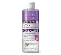 Retinol Complex Agua Micelar Bifásica con Colágeno y Ácido Hialurónico, Desmaquillante, 300 ml