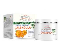 Retinol Complex Crema Corporal con Caléndula Orgánica 250ml | Aceite de Argán y Jojoba, Vitamina E, Piel Seca y Sensible, Sin Parabenos, Fabricado en Italia