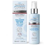 Retinol Complex Re-Balance Hair, Sérum Spray Voluminizador con Colágeno, Proteínas de Arroz y Moringa Oleifera, 100 ml