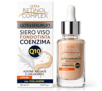 Retinol Complex Sérum Base Maquillaje Q10 Claro 30ml | Con Coenzima Q10, Acción Antiedad, Con Colágeno, Tono Claro, Efecto Lifting