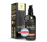 Retinol puro para la cara • 100 ml • +Vitamina C +Hialurón • Para una piel radiante • Sérum antiedad Retinol Serum • ORGÁNICO Vegano • Cosmética natural y sostenible de Alemania