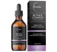 Retinol Serum 100ml con Retinal Puro para la Cara, Niacinamida, Ácido Hialurónico y Vitamina C | Sérum Facial Antiedad Antiarrugas Antimanchas Mujer y Hombre