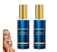 Retinol Skincare Essences Gel, ligero, de absorción rápida, no pegajoso, hidratante, sérum facial hidratante, gel hidratante diario, textura de la piel más suave y más comodidad. (2 unidades)