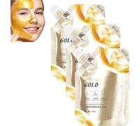 Retinol Snake Venom Gold Mask,Rejuvenating Peel-Off Mask,Anti-Aging Gold Face Mask,Deeply Cleans Moisturizing Skin (3pcs)