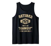 Retirado 2020 This Is My I Gane It Look 2020 Jubilación Camiseta sin Mangas