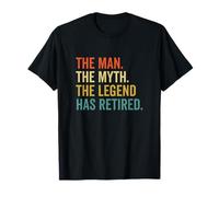 Retirado La leyenda del mito del hombre se ha retirado Camiseta