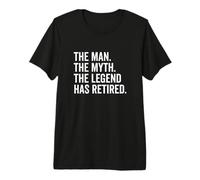 Retirado La Leyenda del Mito del Hombre se ha Retirado Camiseta Premium