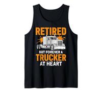 Retirado Pero para Siempre un Camionero de corazón Camiseta sin Mangas