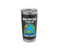 Retirarse no es un cambio climático ambiental efectivo Vaso térmico de acero inoxidable de doble pared