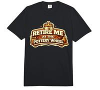 Retire Me At The Pottery Wheel Pottery Ceramic Artist Comfort Colors Adult Heavyweight T-Shirt
