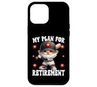 Retired Baseball Dad Coach Gnome For Baseball Retirement Carcasa para iPhone 12 Pro Max