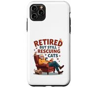 Retired But Still Rescuing Cats for Cat Lovers Carcasa para iPhone 11 Pro Max
