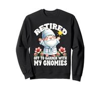 Retired Dad Gnome For Garden Lover Funny Retirement Saying Sudadera
