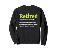 Retired Definition Funny Pickleball Lover Retirement Sudadera