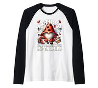 Retired Gnome For Women Ladybug Mom Funny Retirement Saying Camiseta Manga Raglan