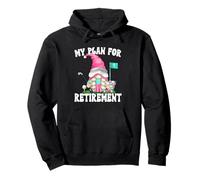 Retired Golf Mom GNOME For Women My Retirement Plan Golf Sudadera con Capucha